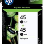 HP 45 Black Siyah 42ML 51645AA 2Lİ Paket Kartuş CC625A 710C/720C/810C/815C/880C/890C/895Cxi