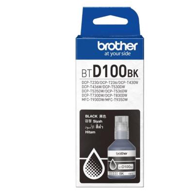 Brother BTD100BK Black Siyah 7.500 Sayfa Şişe Mürekkep DCP-T230/T430/T530/T730/T830 MFC-T930/T935