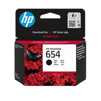 HP 654 Siyah 400 Sayfa Kartuş 7FP39UE