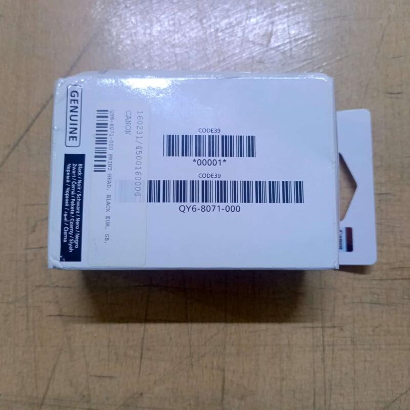 CANON QY6-8071 PRINT HEAD BK GX2050