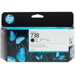 HP 738 Black Siyah 130ML Plotter Kartuşu 498N4A