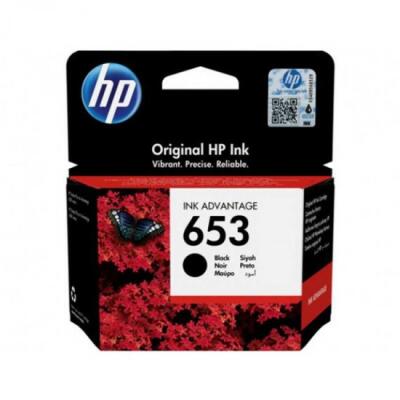 HP 3YM75AE (653) SİYAH MUREKKEP KARTUSU 360 SAYFA