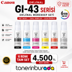 Canon GI-43 G640 Mürekkep Kartuş Set