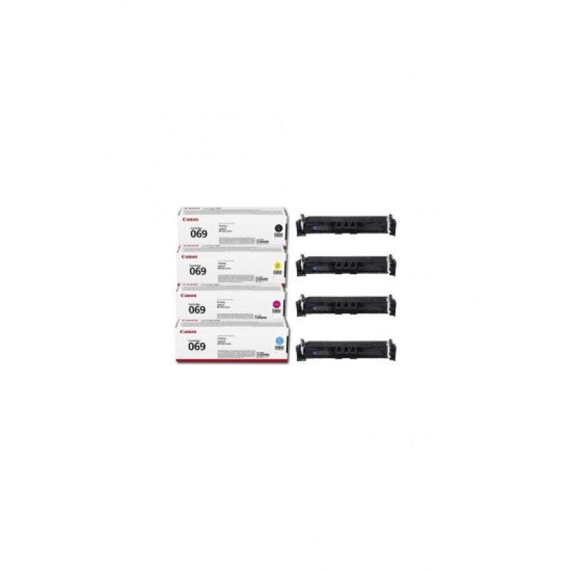 Canon CRG-069 Orjinal Toner 4'lü Set - Tüm Renkler (Kutusuz)