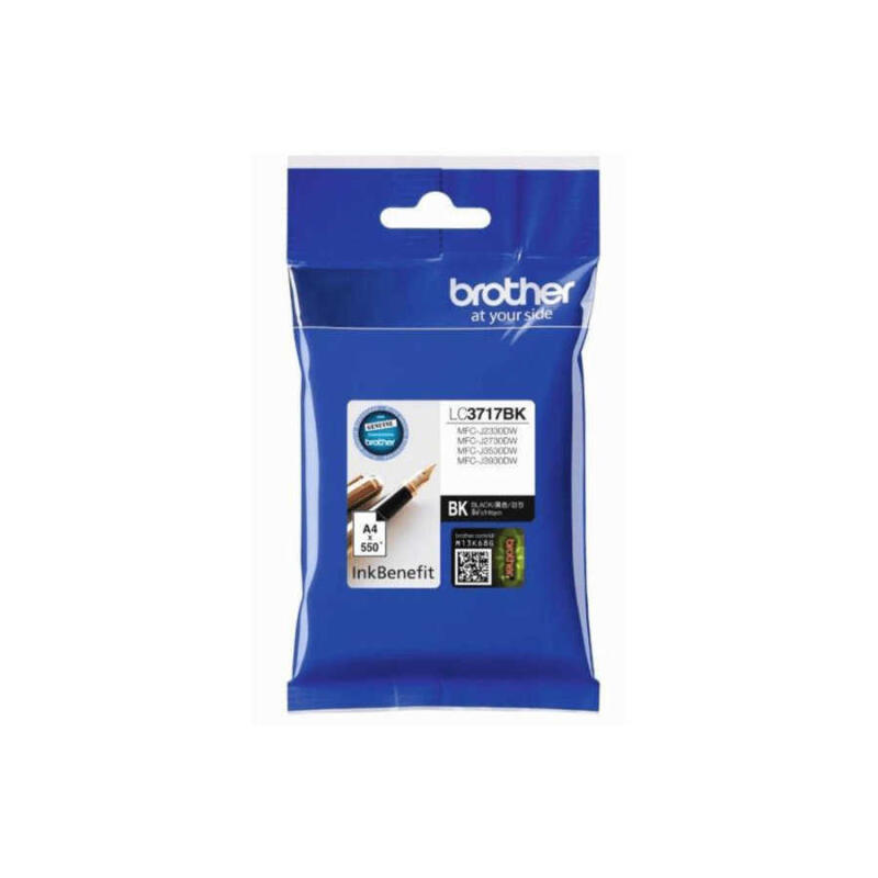 Brother Lc-3717 Siyah Orijinal Kartuş