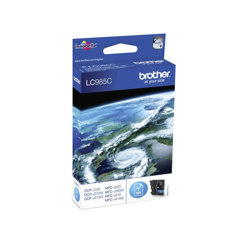 Brother Lc39-Lc985 Mavi Orijinal Kartuş
