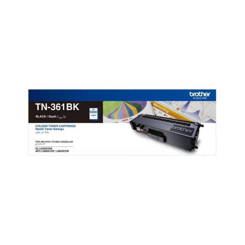Brother Tn-361 Siyah Orijinal Toner