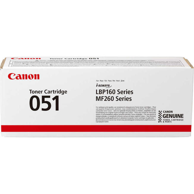 Canon Crg-051-2168C002 Orijinal Toner Canon i-SENSYS MF-264dw,