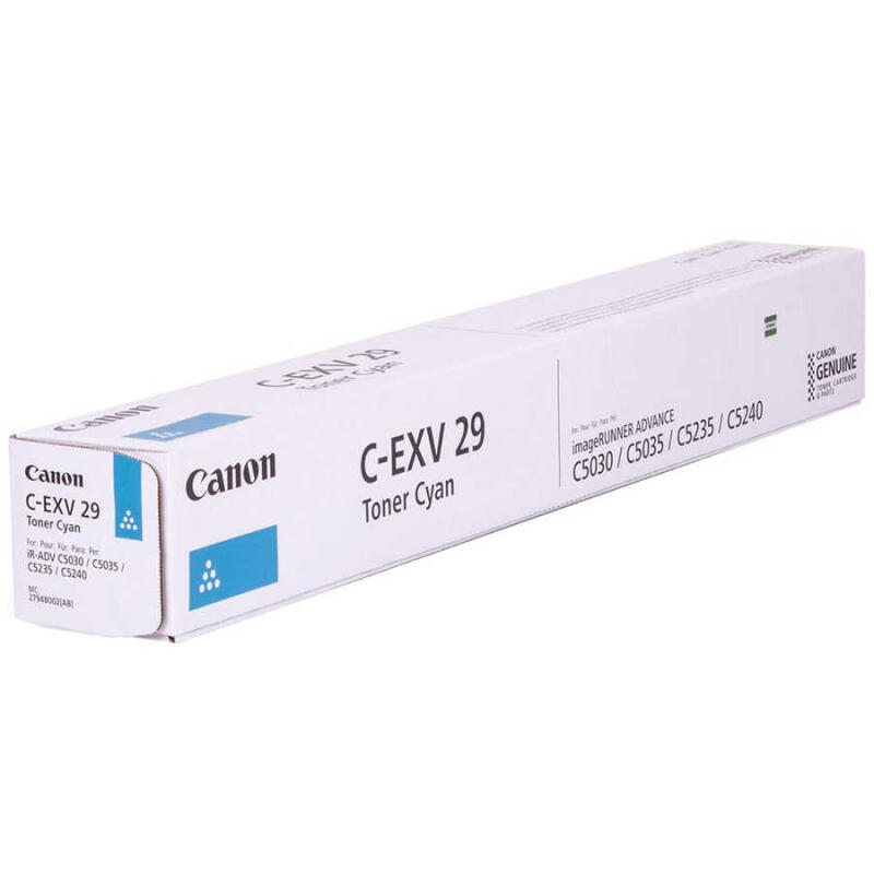 Canon C-Exv-29-2794B002 Mavi Orijinal Fotokopi Toneri