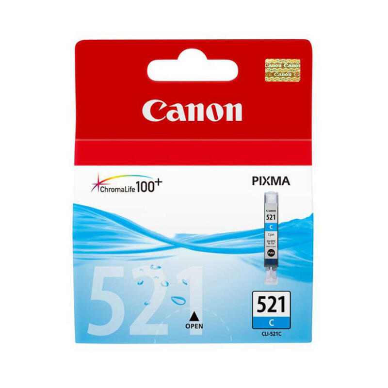Canon Clı-521-2934B001 Mavi Orijinal Kartuş