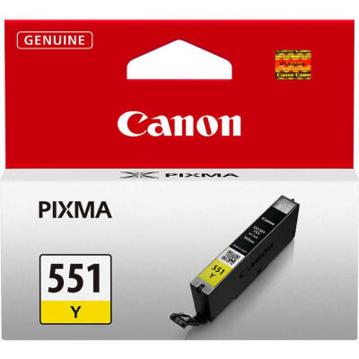 Canon Clı-551-6511B001 Sarı Orijinal Kartuş