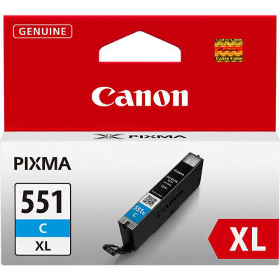 Canon Clı-551Xl-6444B001 Mavi Orijinal Kartuş Yüksek Kapasiteli