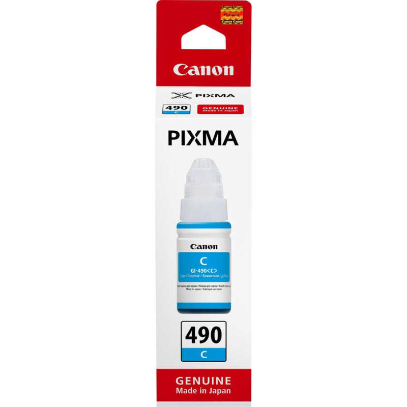 Canon Gı-490-0664C001 Mavi Orijinal Mürekkep