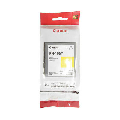 Canon Pfı-106Y-6624B001 Sarı Orijinal Kartuş