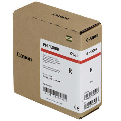Canon Pfı-1300R-0819C001 Kırmızı Orijinal Kartuş