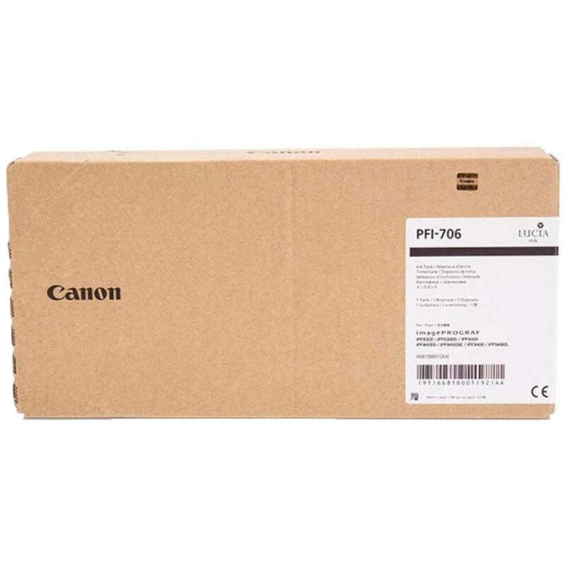 Canon Pfı-706Pgy-6691B001 Foto Gri Orijinal Kartuş