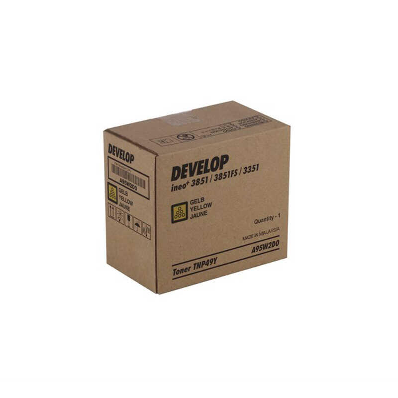Develop Tnp-49-A95W2D0 Sarı Orijinal Fotokopi Toner