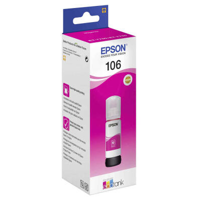 Epson 106-C13T00R340 Kırmızı Orijinal Mürekkep L7160