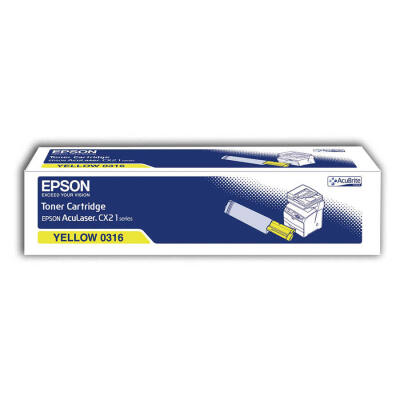Epson Cx-21-C13S050316 Sarı Orijinal Toner