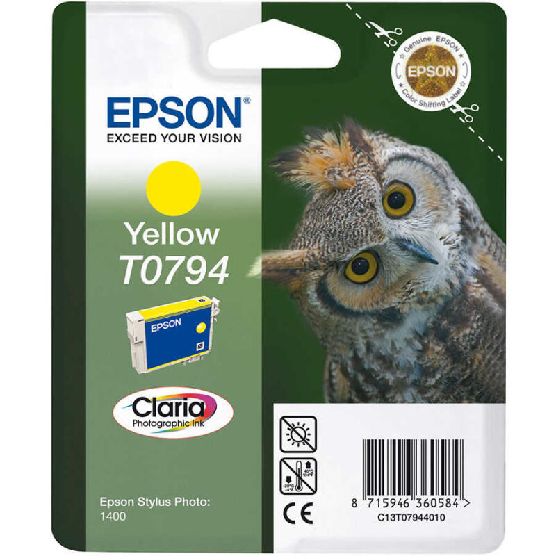 Epson T0794-C13T07944020 Sarı Orijinal Kartuş