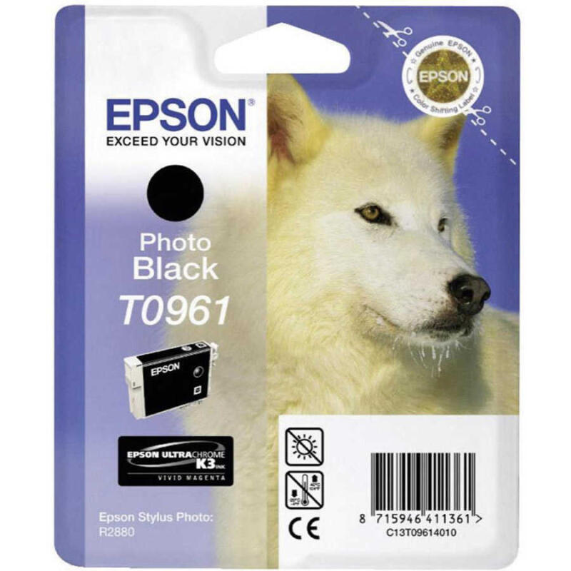 Epson T0961-C13T09614020 Siyah Orijinal Kartuş
