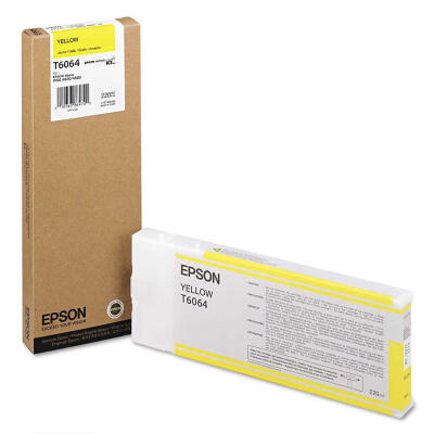 Epson T6064-C13T606400 Sarı Orijinal Kartuş