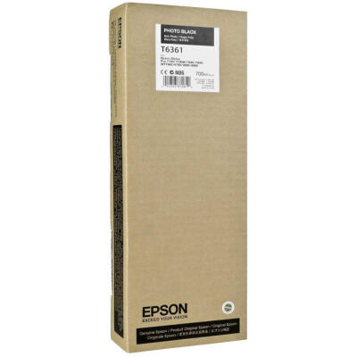 Epson T6361-C13T636100 Foto Siyah Orijinal Kartuş