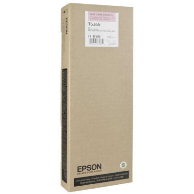 Epson T6366-C13T636600 Açık Kırmızı Orijinal Kartuş