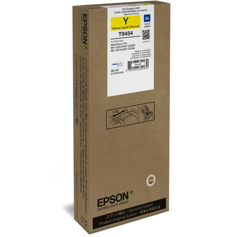 Epson T9454Xl-C13T945440 Sarı Orijinal Kartuş Yüksek Kapasiteli