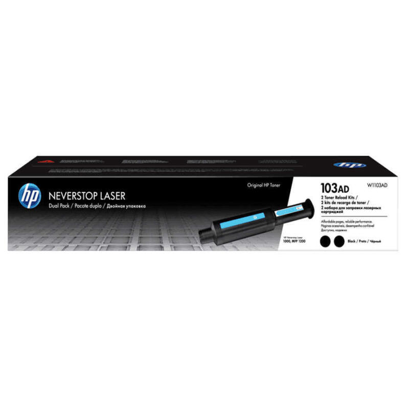 Hp 103Ad-W1103Ad Orijinal Neverstop Toner Dolum Seti İkili Paket MFP 1200