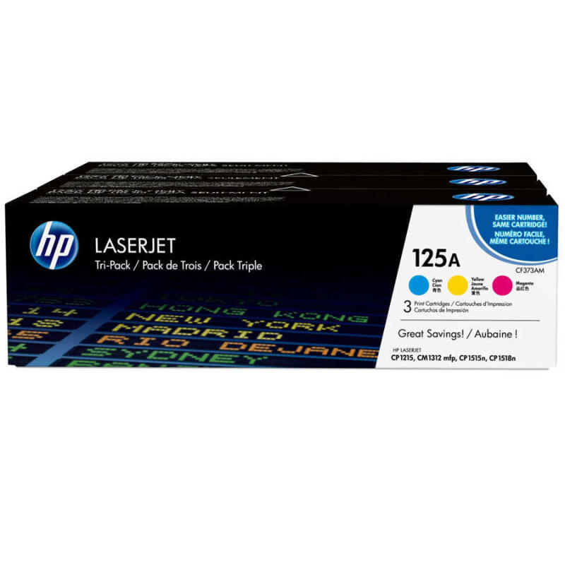Hp 125A-Cf373Am Orijinal Renkli Toner Ekonomik Paket