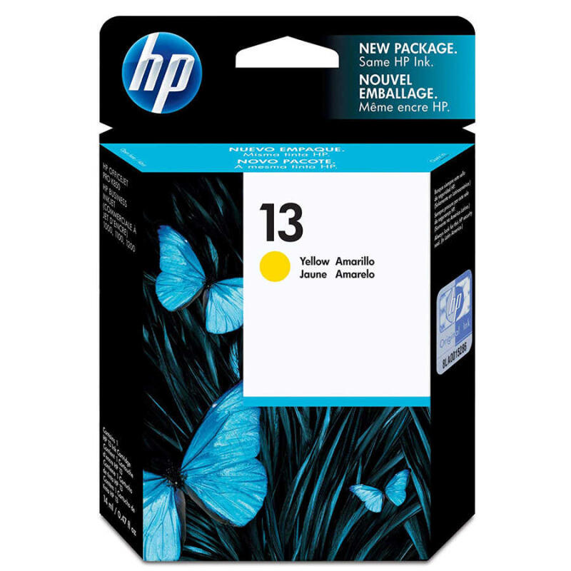 Hp 13-C4817A Sarı Orijinal Kartuş