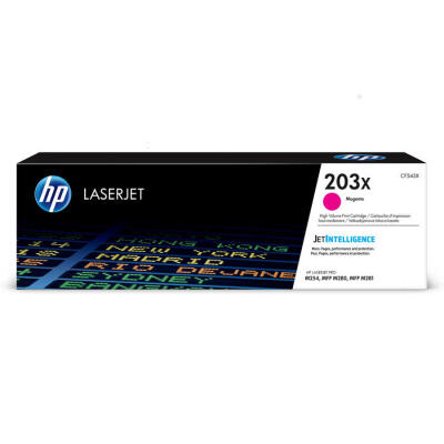 Hp 203X-Cf543X Kırmızı Orijinal Toner Yüksek Kapasiteli