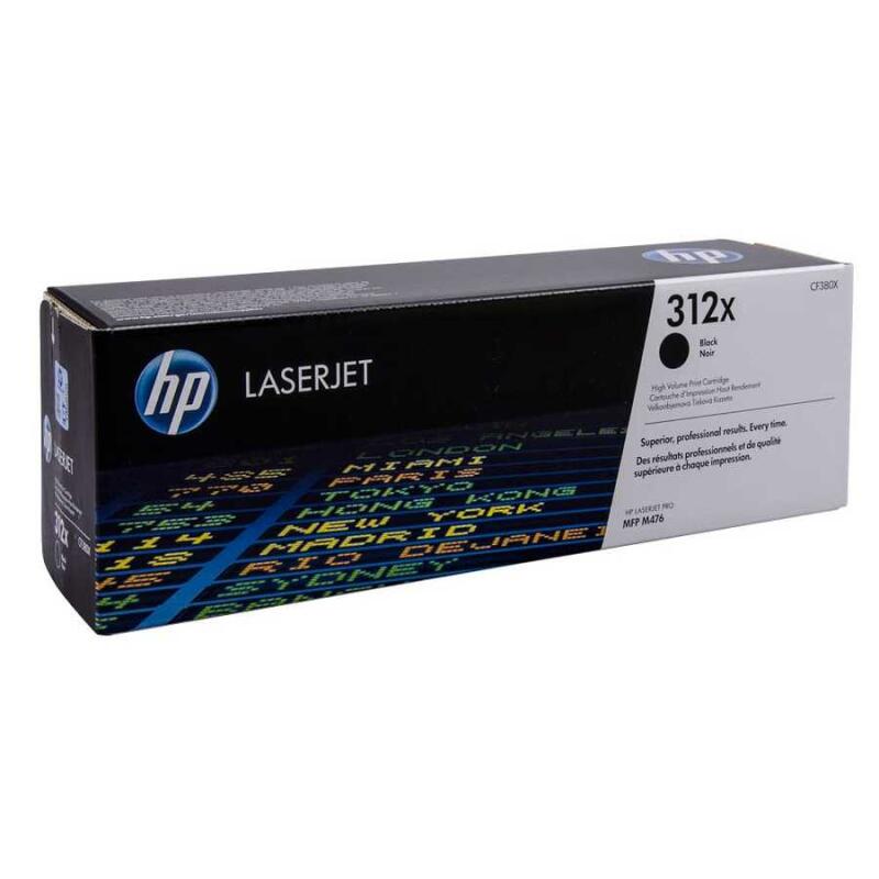Hp 312X-Cf380X Siyah Orijinal Toner Yüksek Kapasiteli