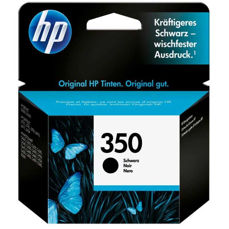 Hp 350-Cb335E Siyah Orjinal Kartuş