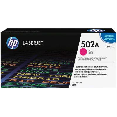 Hp 502A-Q6473A Kırmızı Orijinal Toner