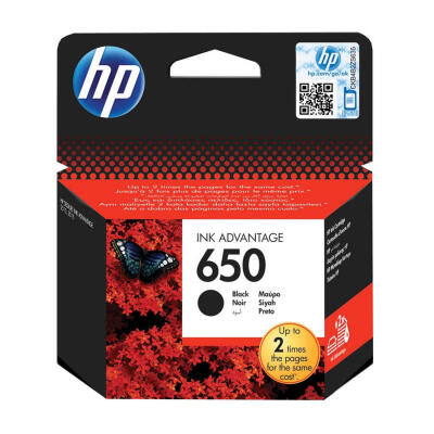 Hp 650-Cz101Ae Siyah Orijinal Kartuş