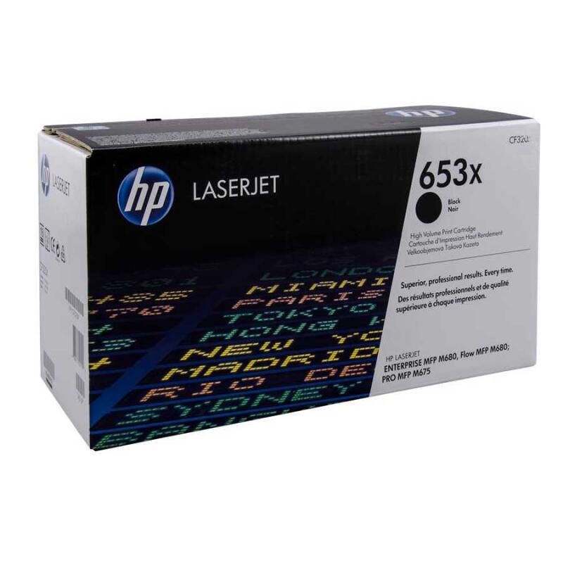 Hp 653X-Cf320X Siyah Orijinal Toner Yüksek Kapasiteli