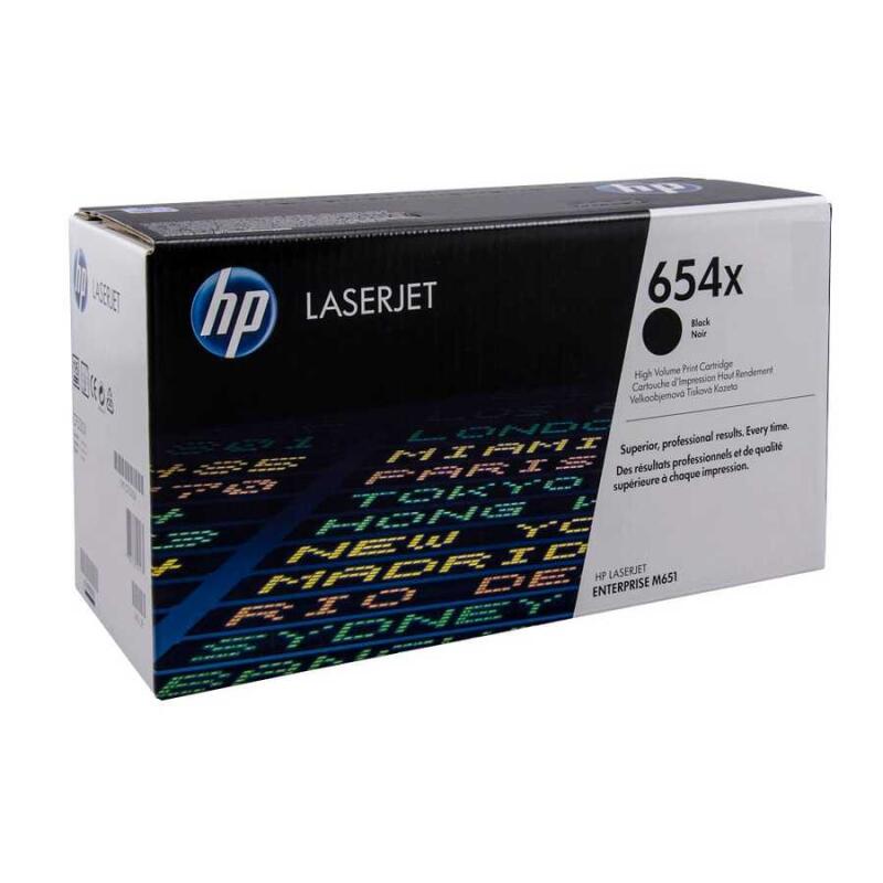 Hp 654X-Cf330X Siyah Orijinal Toner Yüksek Kapasiteli