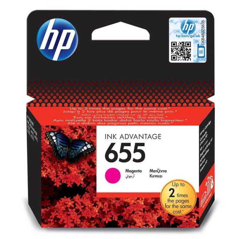 Hp 655-Cz111Ae Kırmızı Orijinal Kartuş