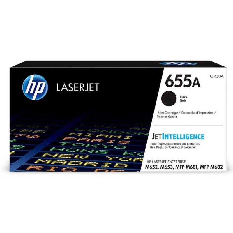 Hp 655A-Cf450A Siyah Orijinal Toner