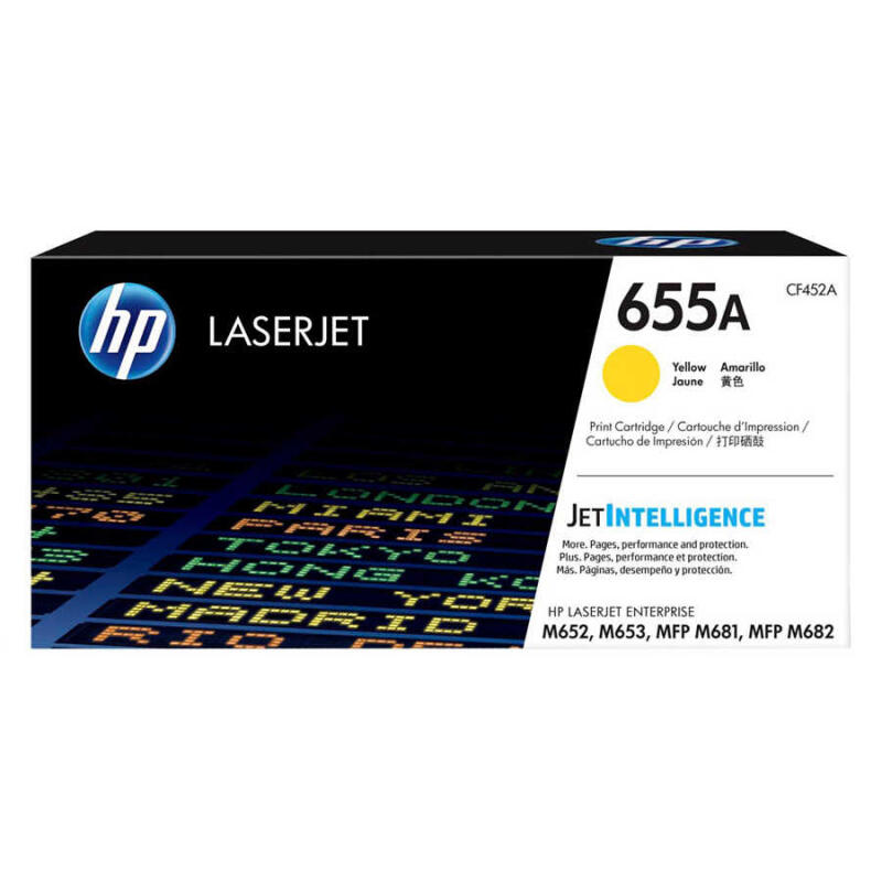 Hp 655A-Cf452A Sarı Orijinal Toner