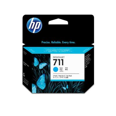 Hp 711-Cz134A Mavi Orijinal Kartuş 3Lü Paket