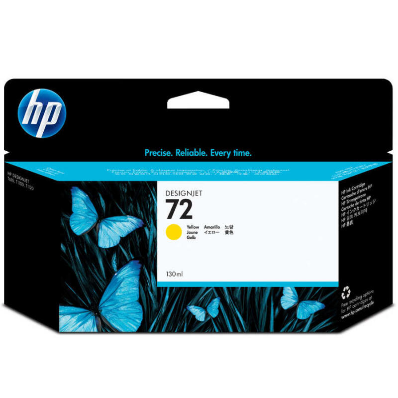 Hp 72-C9373A Sarı Orijinal Kartuş Yüksek Kapasiteli