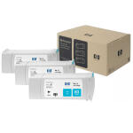 Hp 83-C5073A Mavi Orijinal Kartuş 3Lü Paket