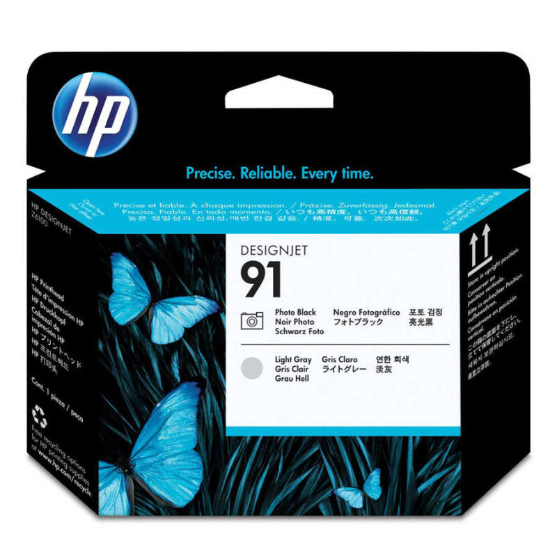 Hp 91-C9463A Orijinal Foto Siyah Ve Açık Gri Baskı Kafası
