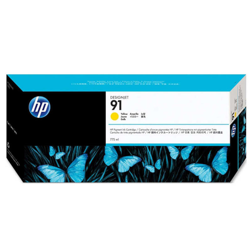 Hp 91-C9469A Sarı Orijinal Kartuş
