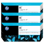 Hp 91-C9482A Açık Gri Orijinal Kartuş 3Lü Paket