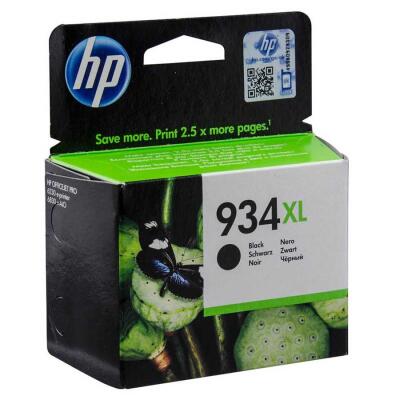 Hp 934Xl-C2P23Ae Siyah Orijinal Kartuş Yüksek Kapasiteli