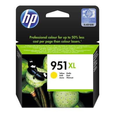 Hp 951Xl-Cn048Ae Sarı Orijinal Kartuş Yüksek Kapasiteli